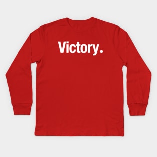 Victory. Kids Long Sleeve T-Shirt